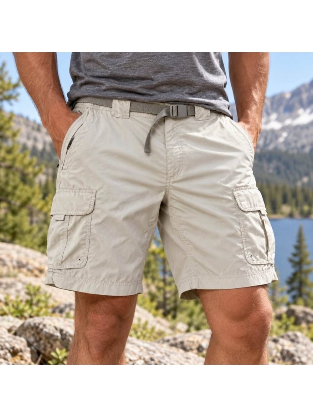Columbia Titanium Men’s Convertible Hiking Shorts XL / 38